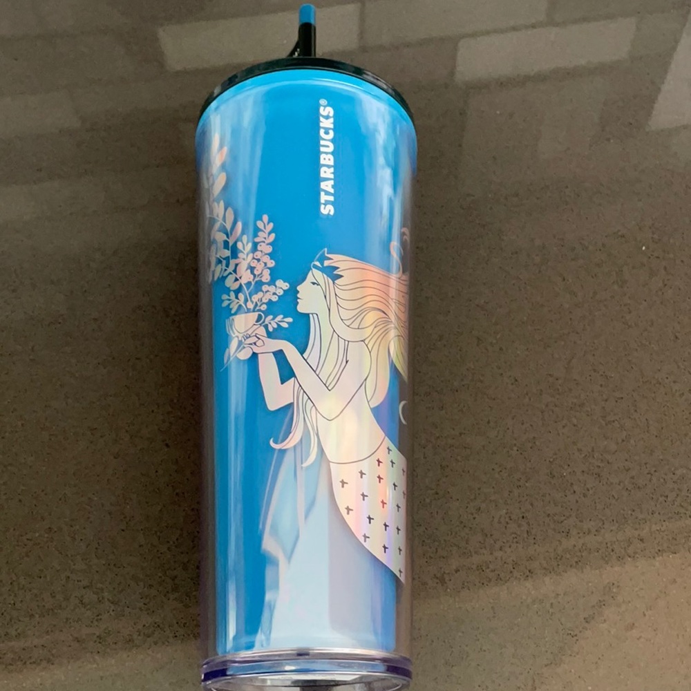 ⚡️HP⚡️Starbucks  Mermaid  Color Changing Winter Tumbler 2021 - Picture 7 of 7